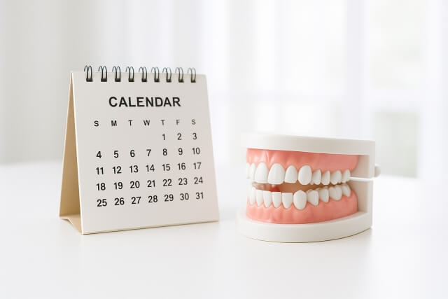 マウスピース矯正の通院頻度の目安と治療計画の関係